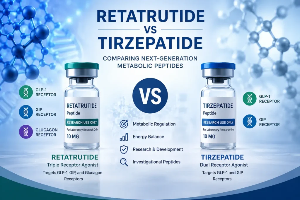 retatrutide peptide vs tirzepatide peptide